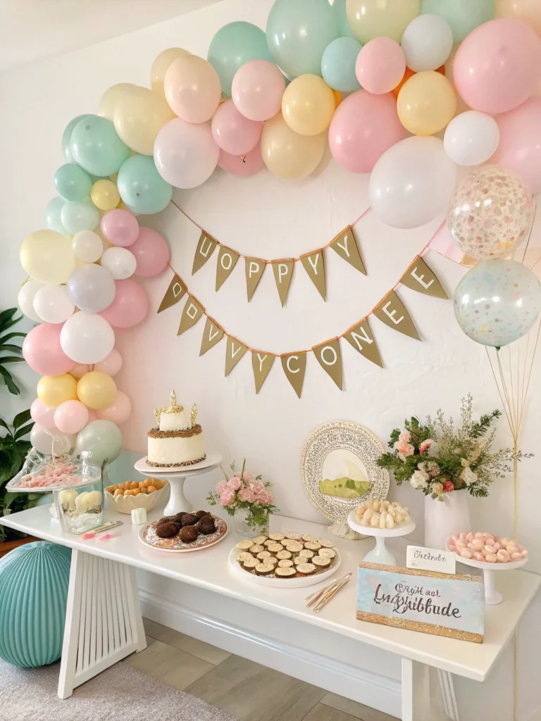 milestone party decorations