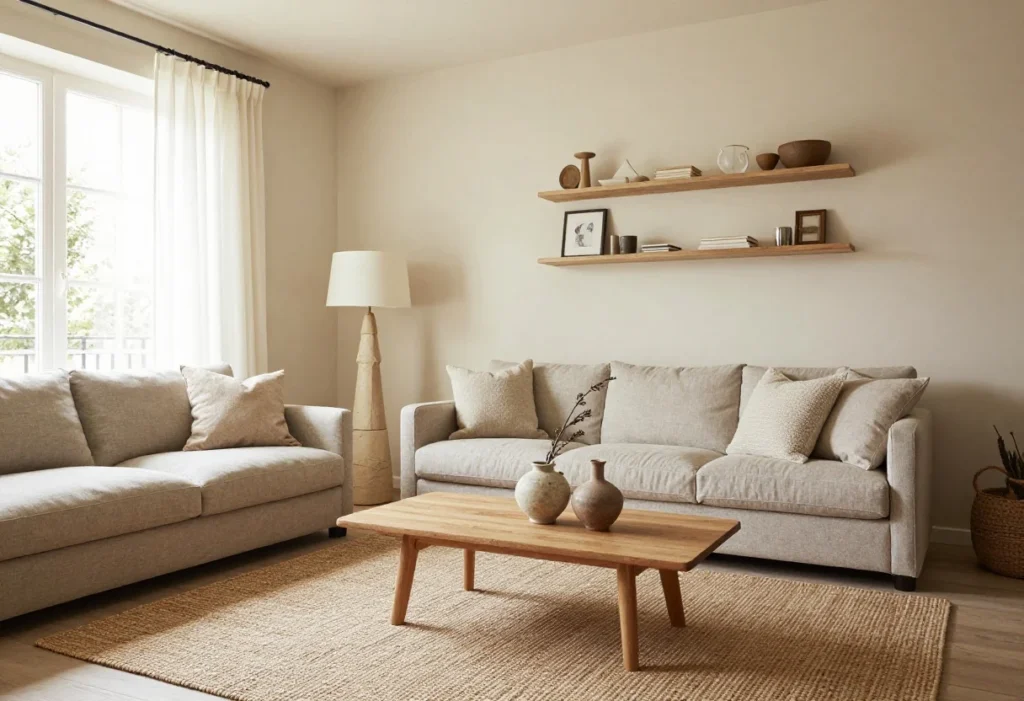 Featured image for: 8 Neutral Decor Ideas That Don’t Look Boring in Small Apartments