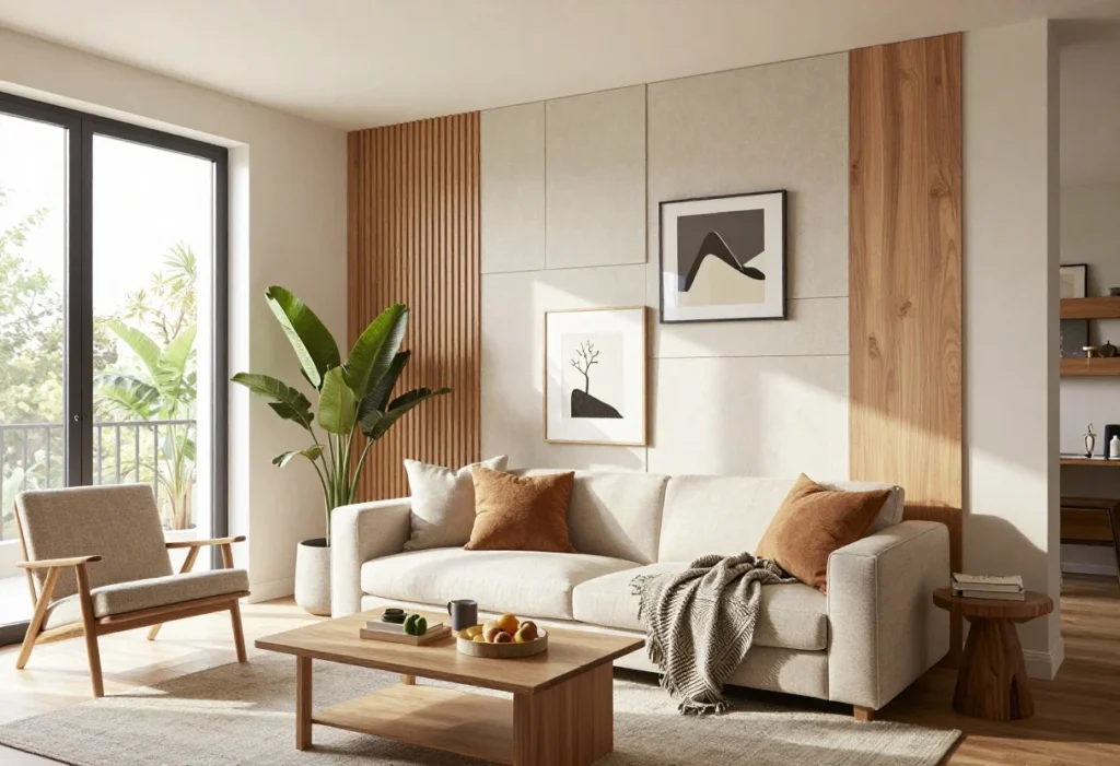 Featured image for: 9 Apartment-Friendly Wall Panel Ideas (No Drilling Required)