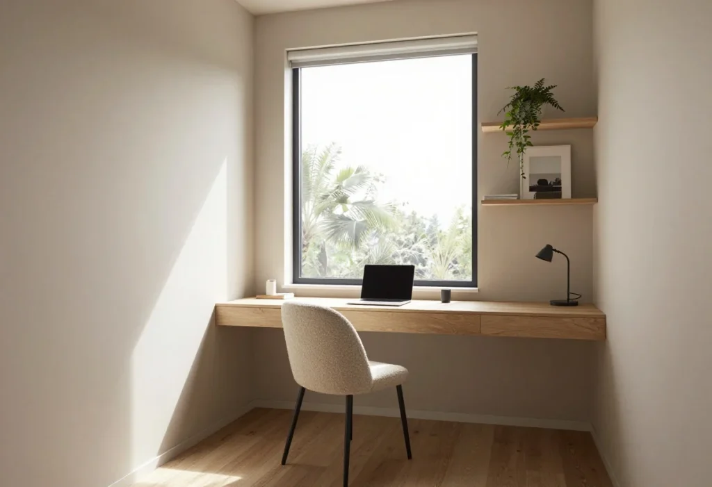 Featured image for: 5 Floating Desk Ideas for Work-From-Home in Small Spaces