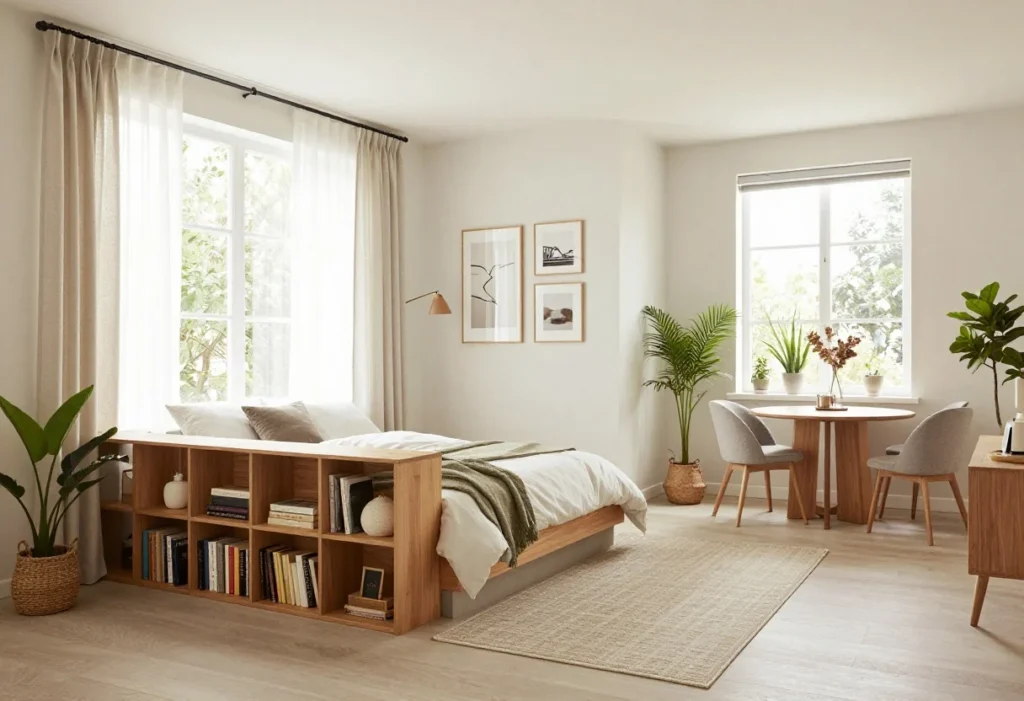Featured image for: The Best Layout for Studio Apartments With No Privacy (Smart Zoning Tricks)