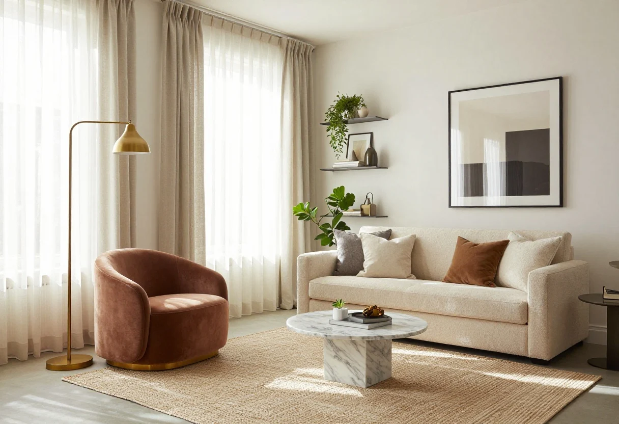 Tiny Apartment Decor Ideas That Look Luxurious on a Budget