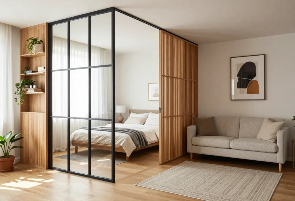 Featured image for: Studio Apartment Layout Ideas That Create Instant Privacy
