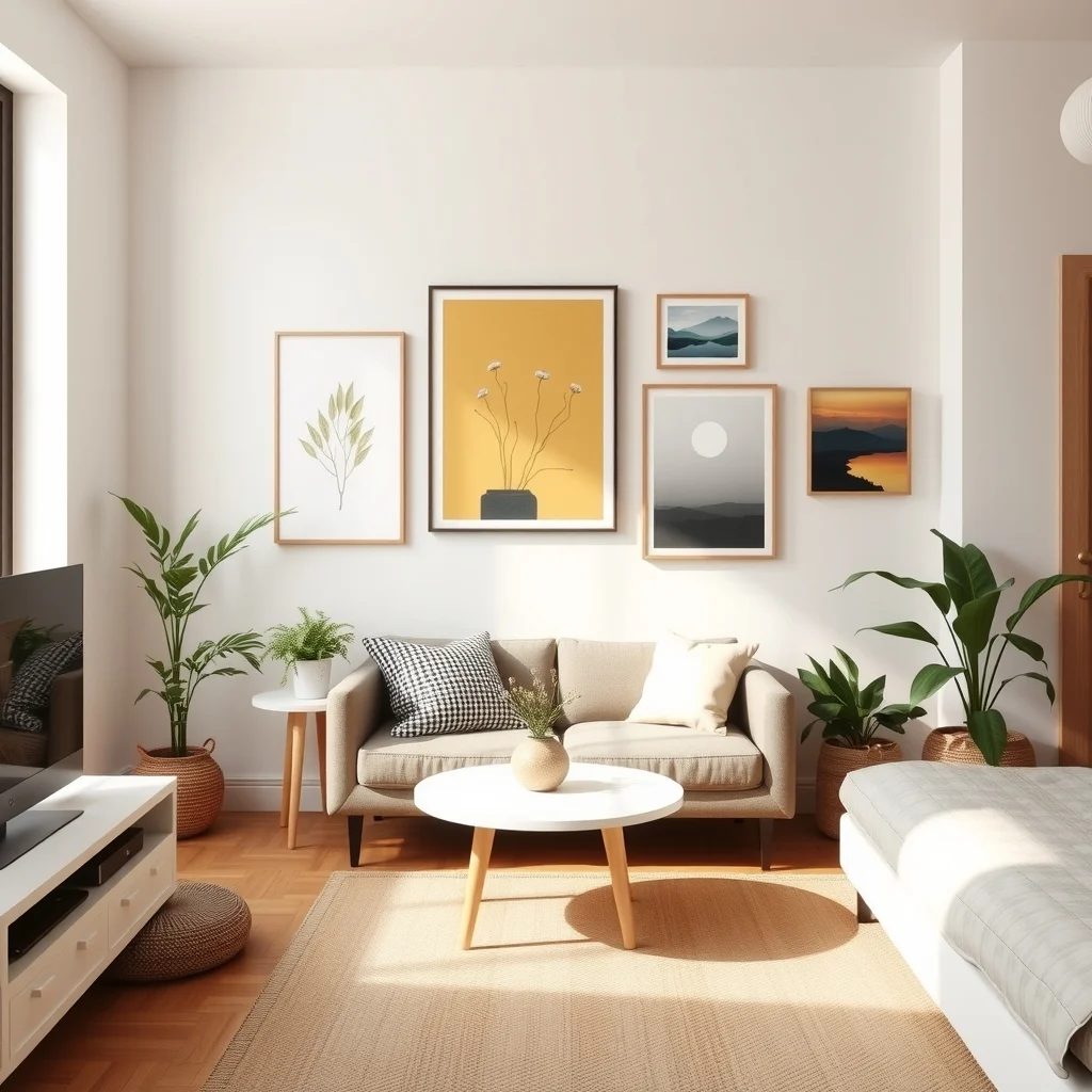 Apartment Wall Decor Ideas That Don't Require Drilling Holes interior: Final Thoughts - Decorating an apartment without drilling opens up a world of creative possibilities that respect both the landlord’s rules and your personal style. Whether you opt for the sleek look of magnetic paint, the tactile charm