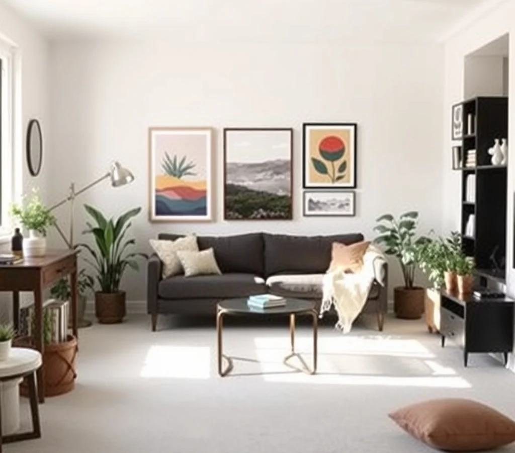 Apartment Wall Decor Ideas That Don't Require Drilling Holes