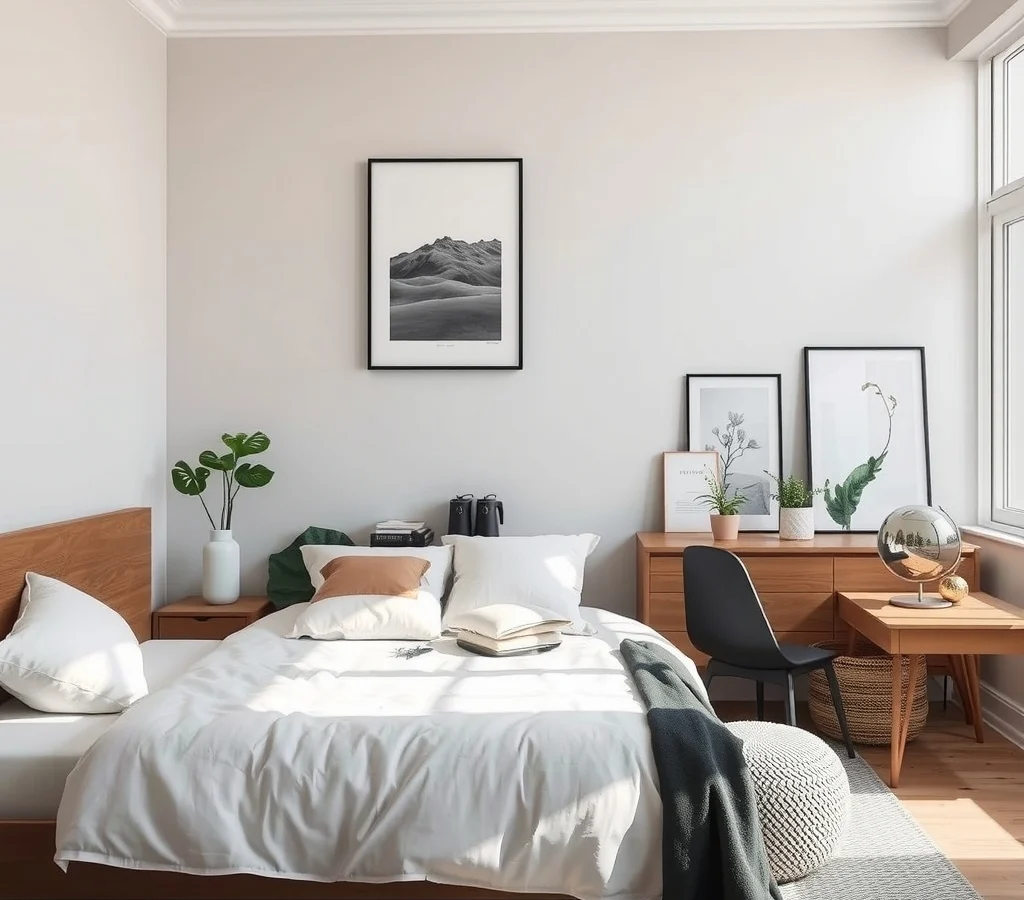 Hidden Storage Ideas for a Bedroom With No Space Under the Bed