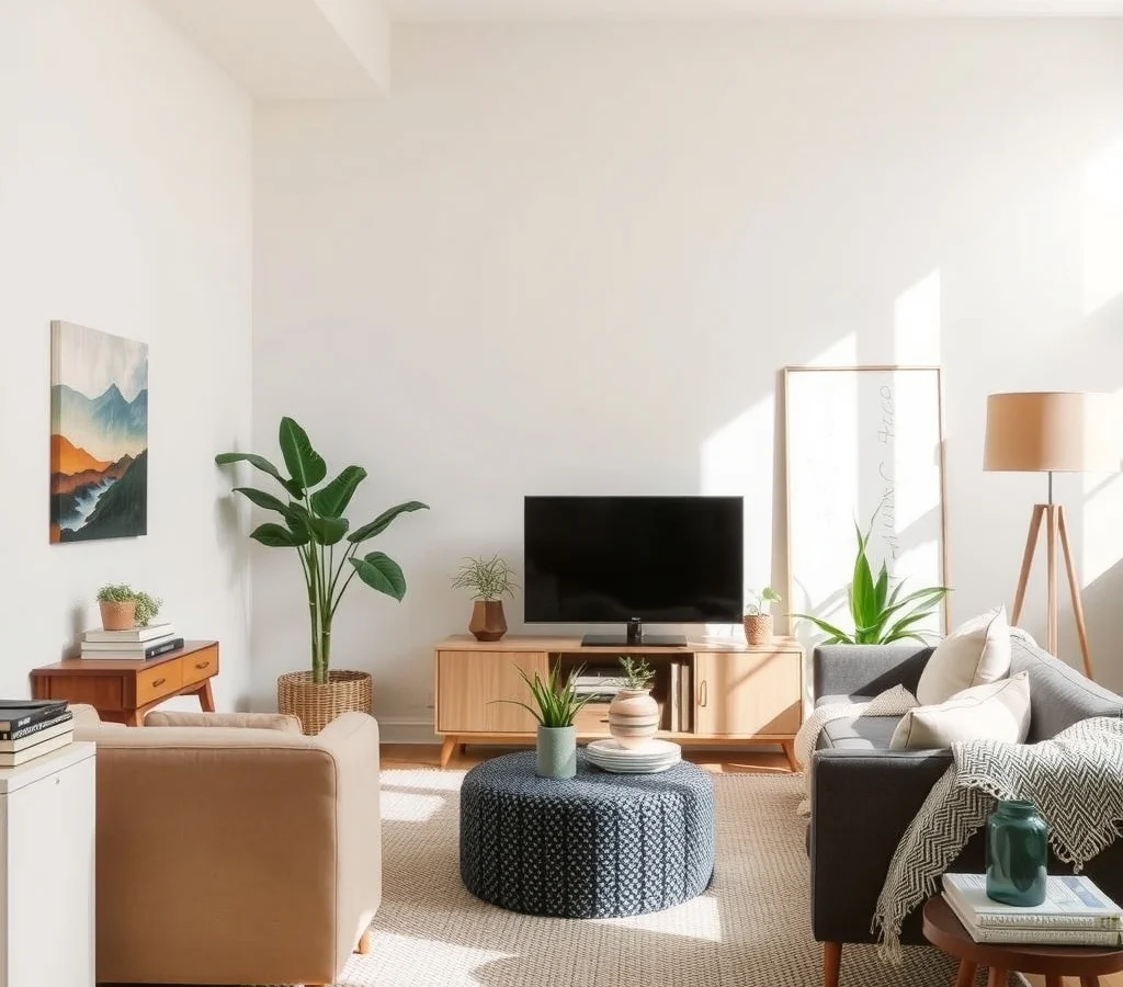How to Add Personality to a Rental With Neutral Walls