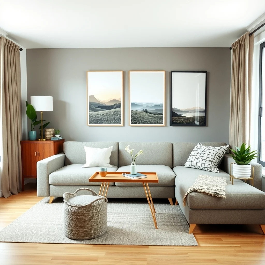 How to Create a Dining Area in a Studio Apartment With No Room interior: 5. Utilize a Convertible Sofa with a Built‑In Tray Table - Many contemporary sofas feature a recessed compartment that can hold a slim tray table, turning the seating area into a casual dining spot in seconds. Look for a sofa upholstered in a durable, low‑pile fabric