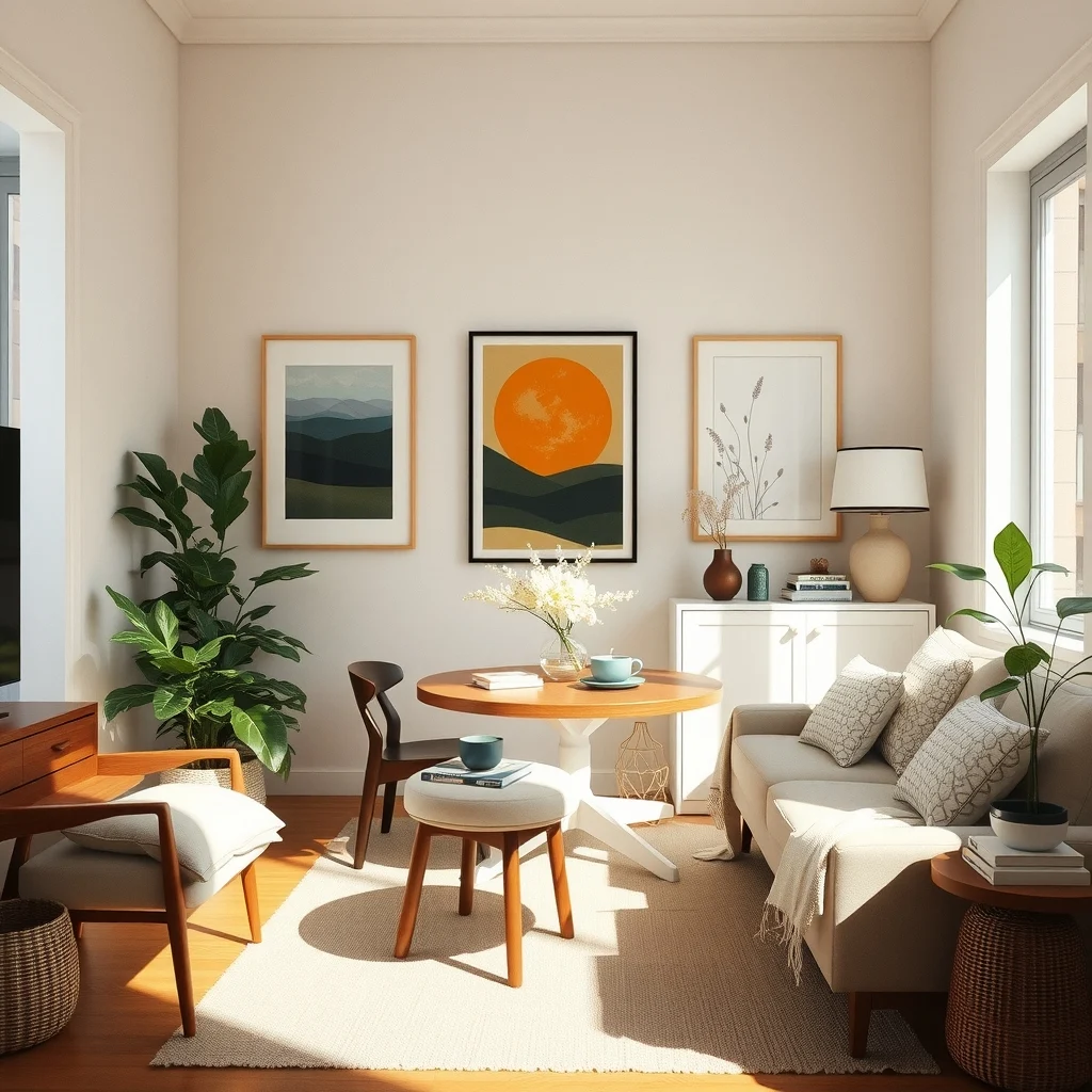 How to Create a Dining Area in a Studio Apartment With No Room interior: Final Thoughts - Creating a dining area in a studio that feels both functional and inviting is less about adding more furniture and more about choosing pieces that serve multiple purposes. By folding, nesting, or integrating storage, you