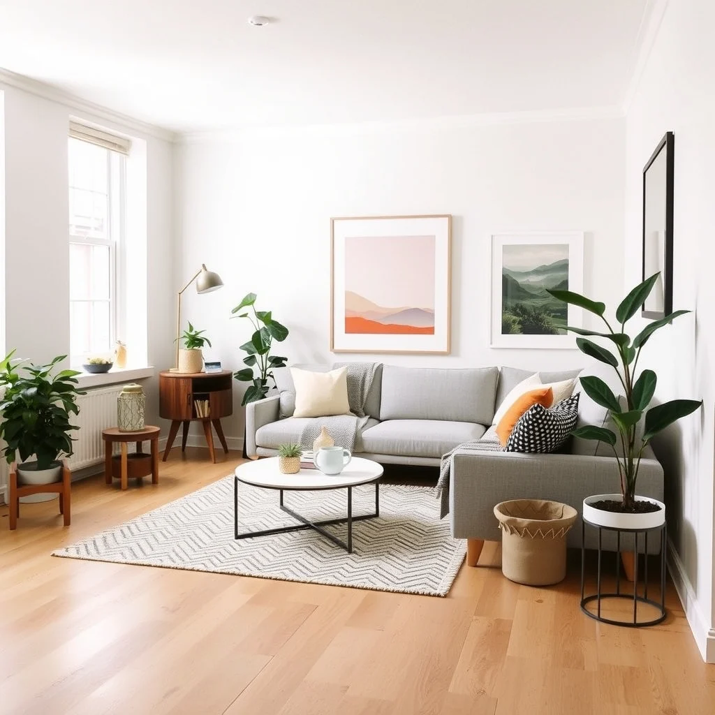 How to Create a Welcoming Living Area in a Tiny Apartment interior: Final Thoughts - Designing a welcoming living area in a tiny apartment is less about adding more and more about choosing wisely. By unifying color, selecting multifunctional pieces, layering light, and embracing vertical storage, you can create a
