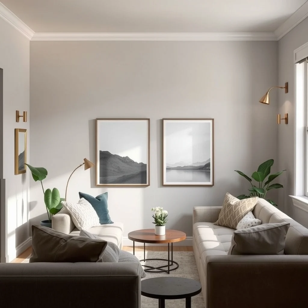 How to Layer Lighting in a Small Living Room for a Designer Look: 2. Add wall‑mounted sconces for soft ambient glow - Wall sconces introduce a second plane of illumination that lifts the light off the floor and spreads it horizontally. In a small living room, a pair of brushed‑brass or matte‑black sconces placed at eye level