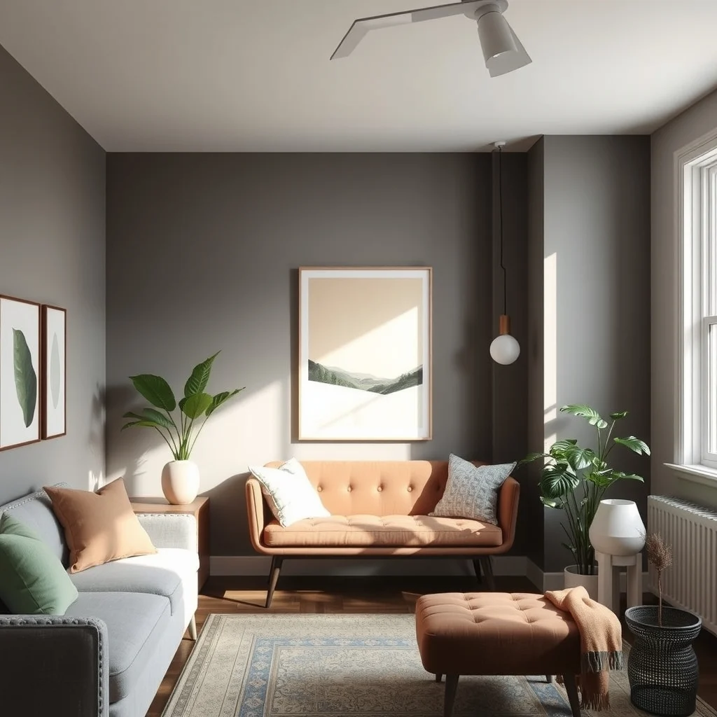 How to Make a Dark Apartment Feel Brighter Without Changing the Windows: 7. Add Strategic Pops of Light‑Enhancing Color - While a neutral wall palette sets the stage, strategic accents in light‑enhancing hues can amplify brightness. Shades such as soft lemon yellow, pale aqua, or a muted peach reflect light differently than darker tones, creating