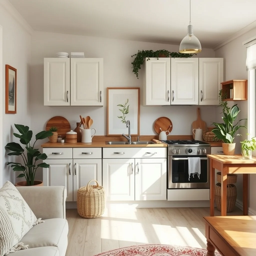 How to Refresh an Outdated Rental Kitchen on a Small Budget interior: FAQ - Can I paint laminate cabinets without damaging them? Yes, you can paint laminate cabinets safely by cleaning, lightly sanding, applying a bonding primer, and then using a durable acrylic paint. The process creates a smooth