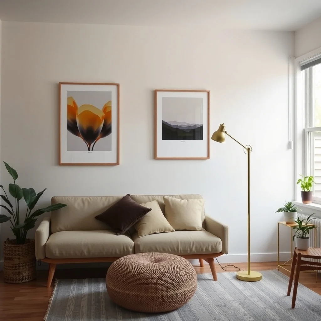 How to Upgrade Rental Lighting Without Rewiring Anything interior: 3. Embrace Floor Lamps with Adjustable Arms - Floor lamps have the advantage of standing independently, which means you can relocate them whenever a new layout calls for it. An adjustable‑arm , especially one with a dimmable LED bulb, offers both task lighting
