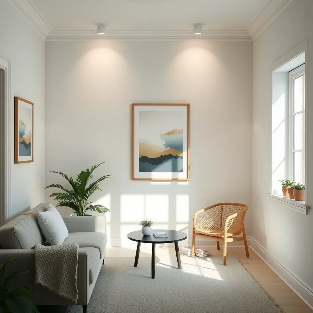 How to Use Wall Wash Lighting to Make a Small Room Feel Larger interior: 3. Pair wall wash with reflective finishes for extra depth - Even the best‑designed light gains momentum when it meets a surface that reflects it. Light‑coloured paint, satin finishes, or a subtle glaze on the wall will bounce the wash back toward the eye, creating an