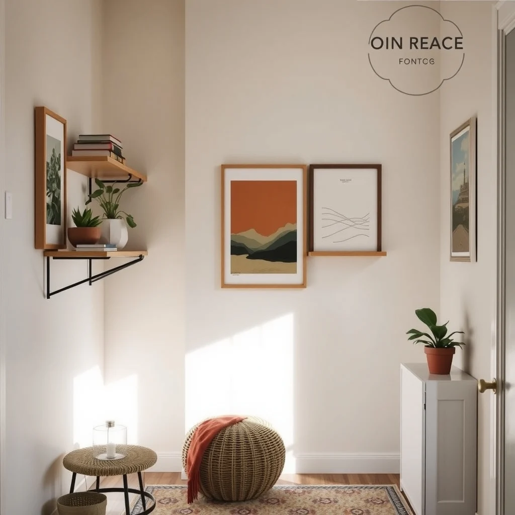 Renter-Friendly Shelving Ideas for Apartments With Strict Lease Rules: 2. Tension‑Rod Shelving Between Two Walls - When a hallway or narrow alcove lacks built‑in storage, a tension rod can become a discreet support for lightweight shelves. By extending a sturdy metal rod from one wall to the opposite side, you create