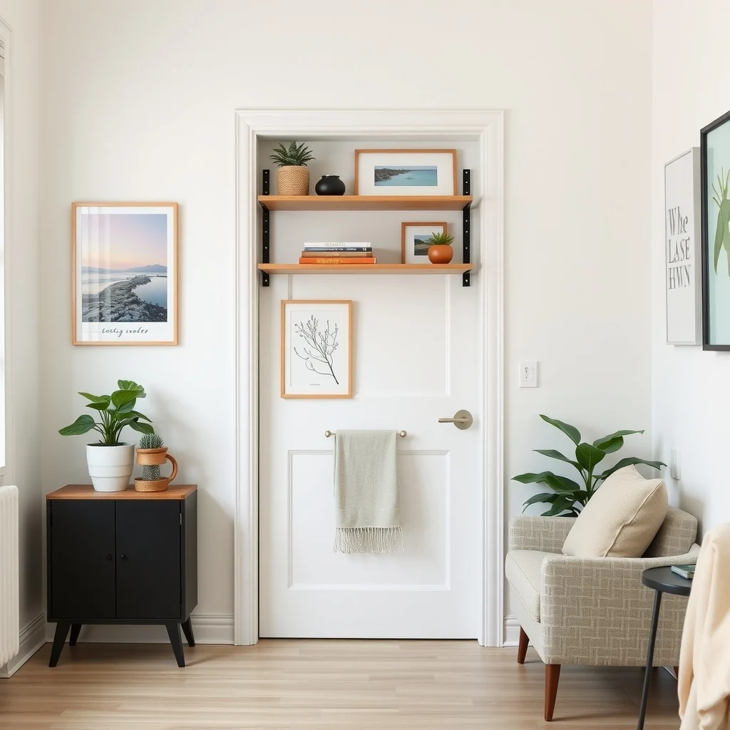 Renter-Friendly Shelving Ideas for Apartments With Strict Lease Rules: 4. Over‑Door Hanging Racks with Adjustable Shelves - Doors are often overlooked as a source of vertical storage. An over‑door rack that hooks onto the top of the door frame provides immediate shelf space without any marks on the wall. Modern designs feature