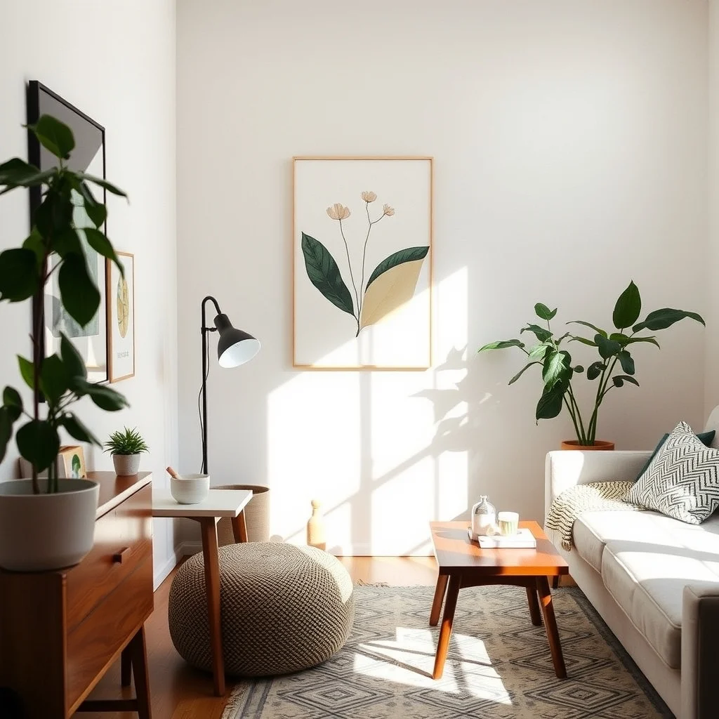 Renter-Friendly Ways to Improve an Apartment's Awkward Lighting: FAQ - How can I brighten a small studio without drilling? You can brighten a studio by using floor lamps, adhesive LED strips, and portable sconces that require no mounting hardware. Each of these options adds light