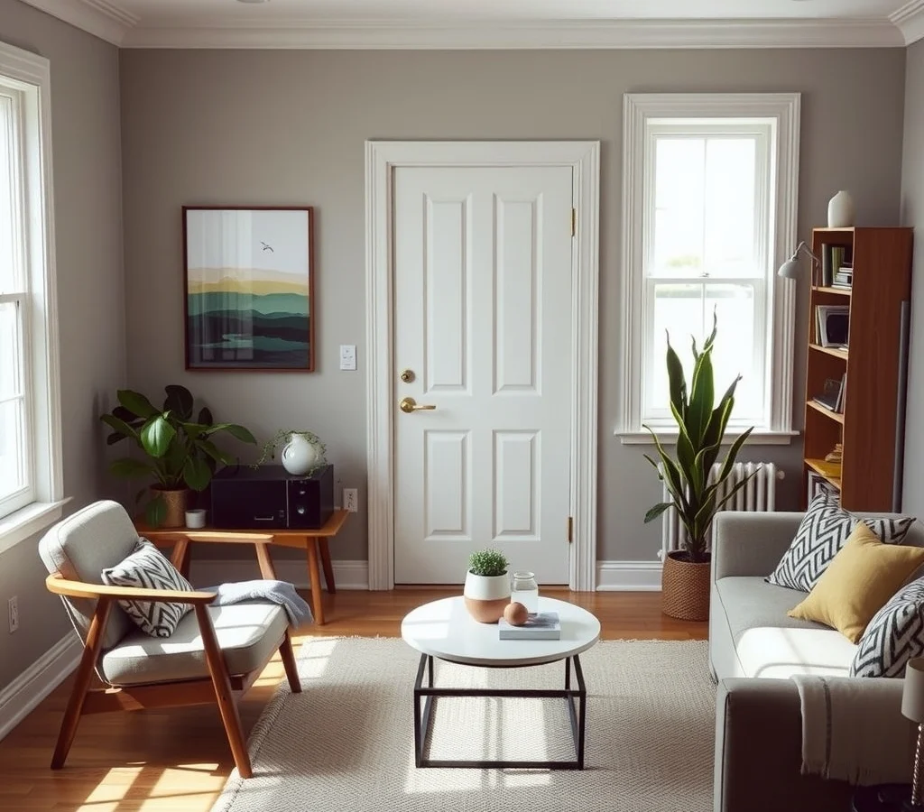 Renter-Friendly Ways to Make Builder-Grade Doors Look More Elegant