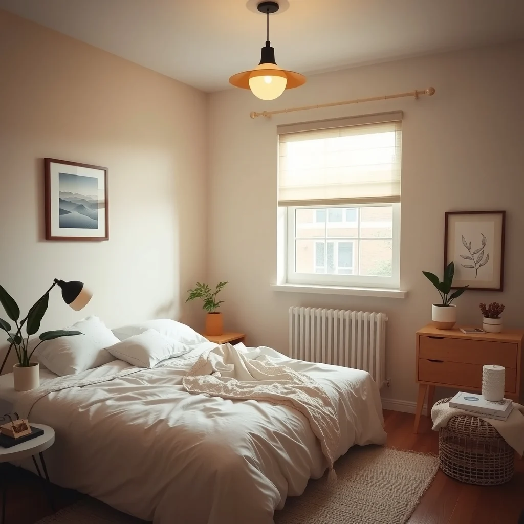 Small Bedroom Lighting Ideas for a Relaxing Evening Atmosphere: 7. Opt for Warm‑Toned Bulbs and Smart Controls - The hue of the bulb shapes the room’s mood as much as the fixture does. Warm‑white LEDs (around 2700 K) mimic the soft glow of a sunset, encouraging relaxation. Pairing these bulbs with a smart dimmer