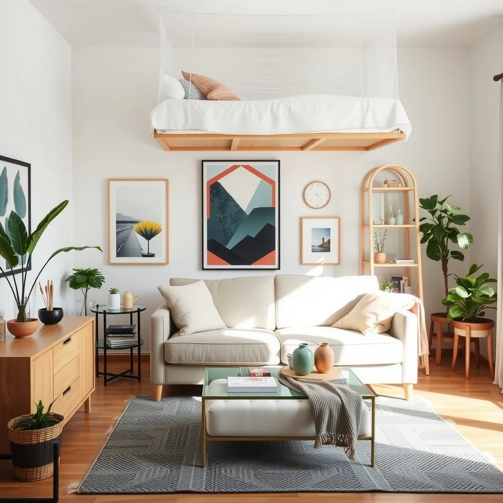 Studio Apartment Furniture Ideas That Serve More Than One Purpose interior: Final Thoughts - When space is at a premium, every piece of furniture becomes an opportunity to double up on function. By selecting items that can shift roles—whether a sofa that hides linens, a lofted bed that houses