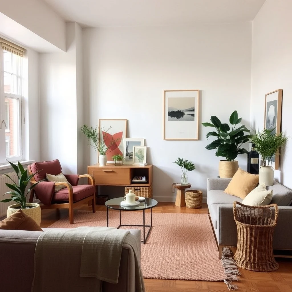 Studio Apartment Ideas for Hiding Everyday Mess Before Guests Arrive interior: Frequently Asked Questions - How can I hide a pile of shoes without buying a new piece of furniture? Use a tall, decorative basket or a slim shoe rack that fits behind a door or under a console table.