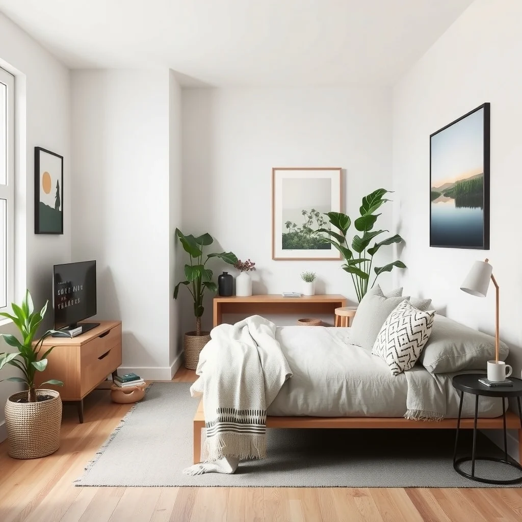 Studio Apartment Ideas for Who Need a Quiet Retreat interior: FAQ - How can I make a studio feel larger without sacrificing privacy? Use visual breaks like low partitions and keep the color palette light and consistent; this maintains openness while still defining separate zones. What type