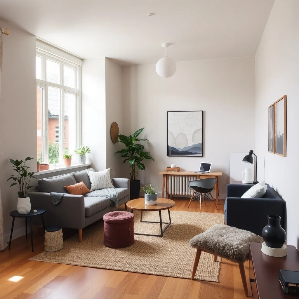 Studio Apartment Layout Ideas for Separating Work and Relaxation interior: Final Thoughts - Separating work and relaxation in a studio is less about erecting walls and more about thoughtful arrangement of furniture, light, and texture. By choosing pieces that serve dual purposes, employing visual cues like rugs or