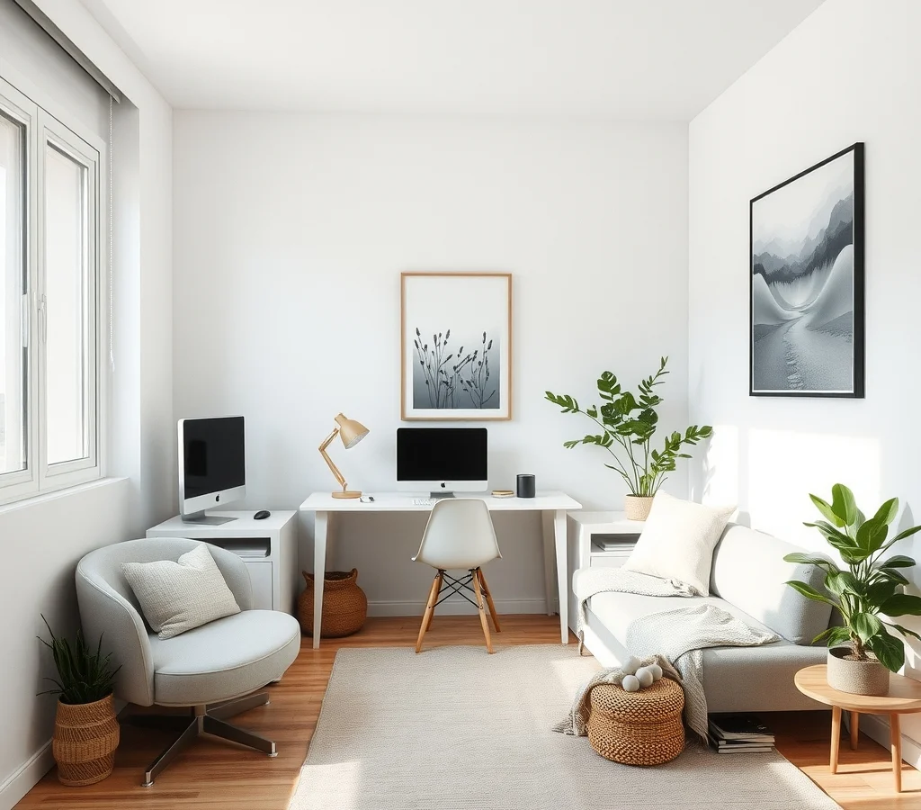 Studio Apartment Layout Ideas for Separating Work and Relaxation