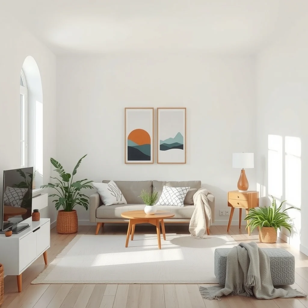 Vertical narrow white
